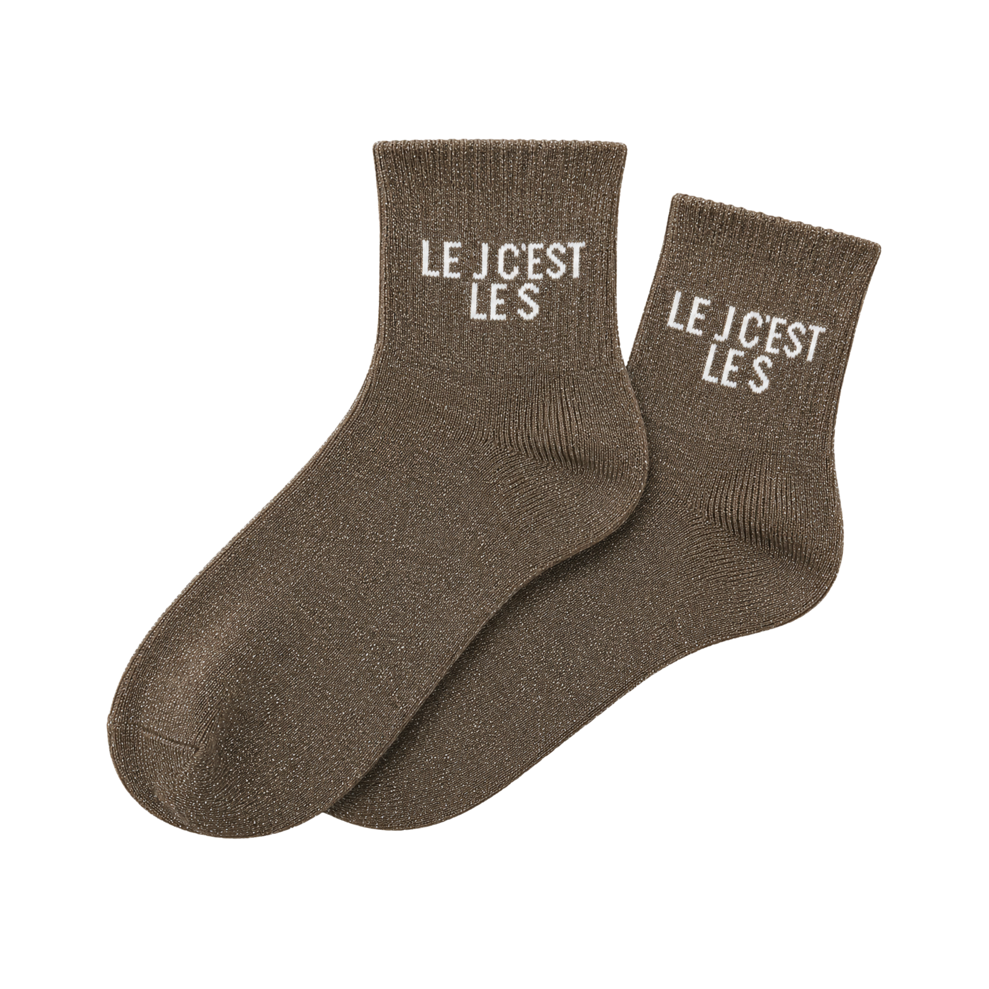 Chaussettes à paillettes LE J C'EST LE S