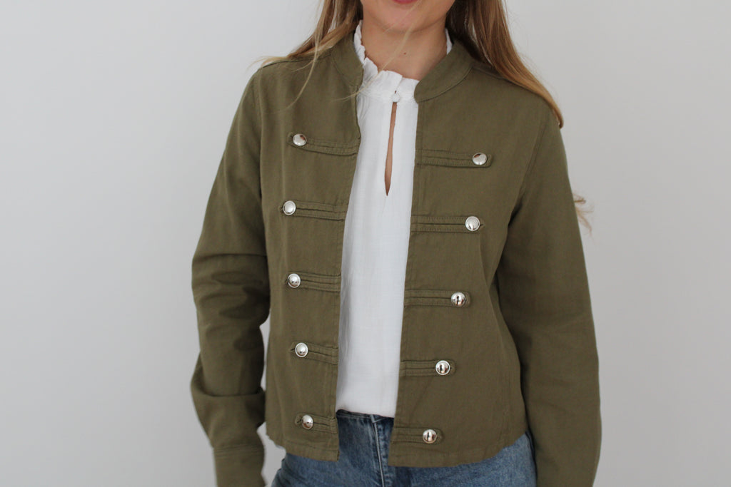 Veste Napoléon kaki