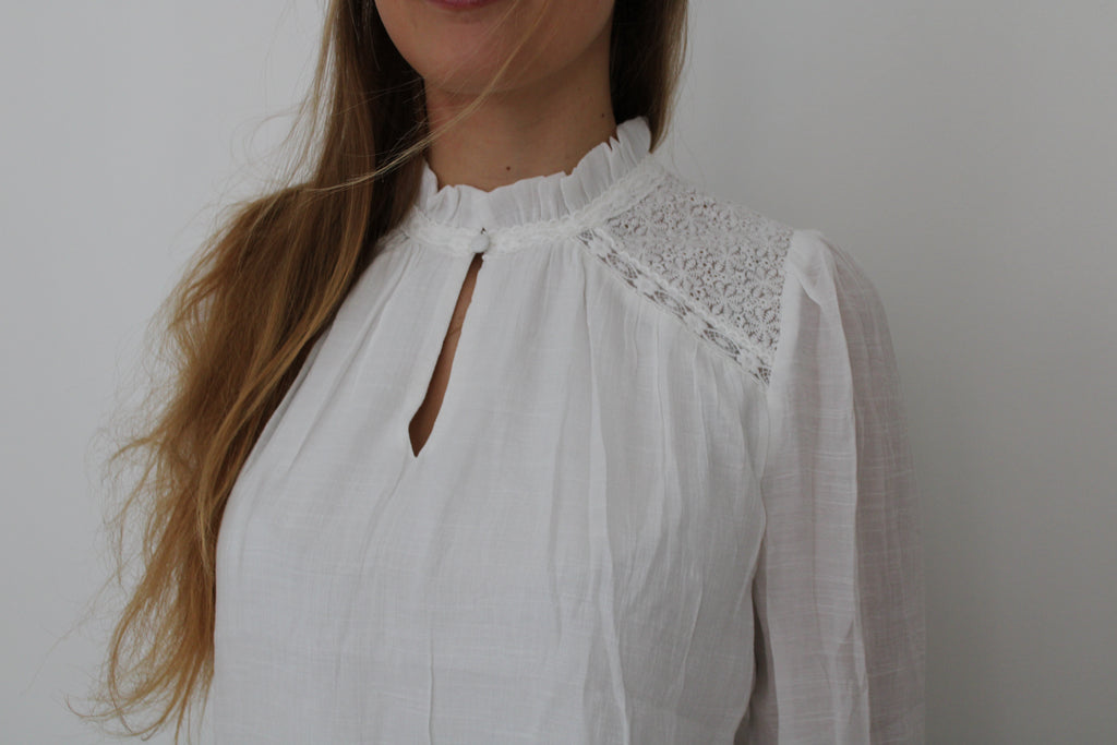 Blouse blanche