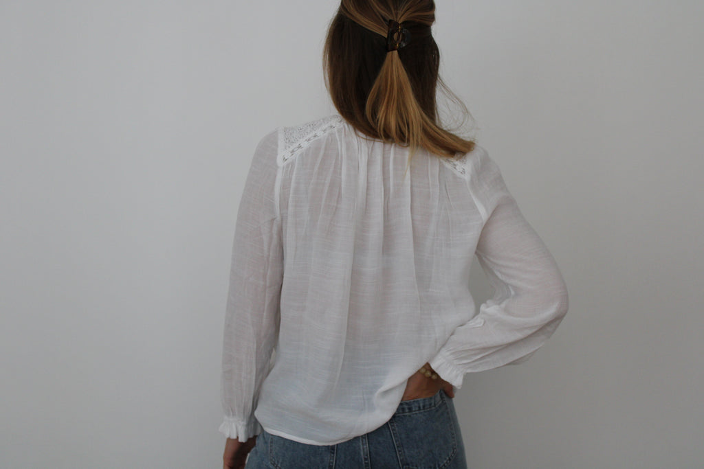 Blouse blanche