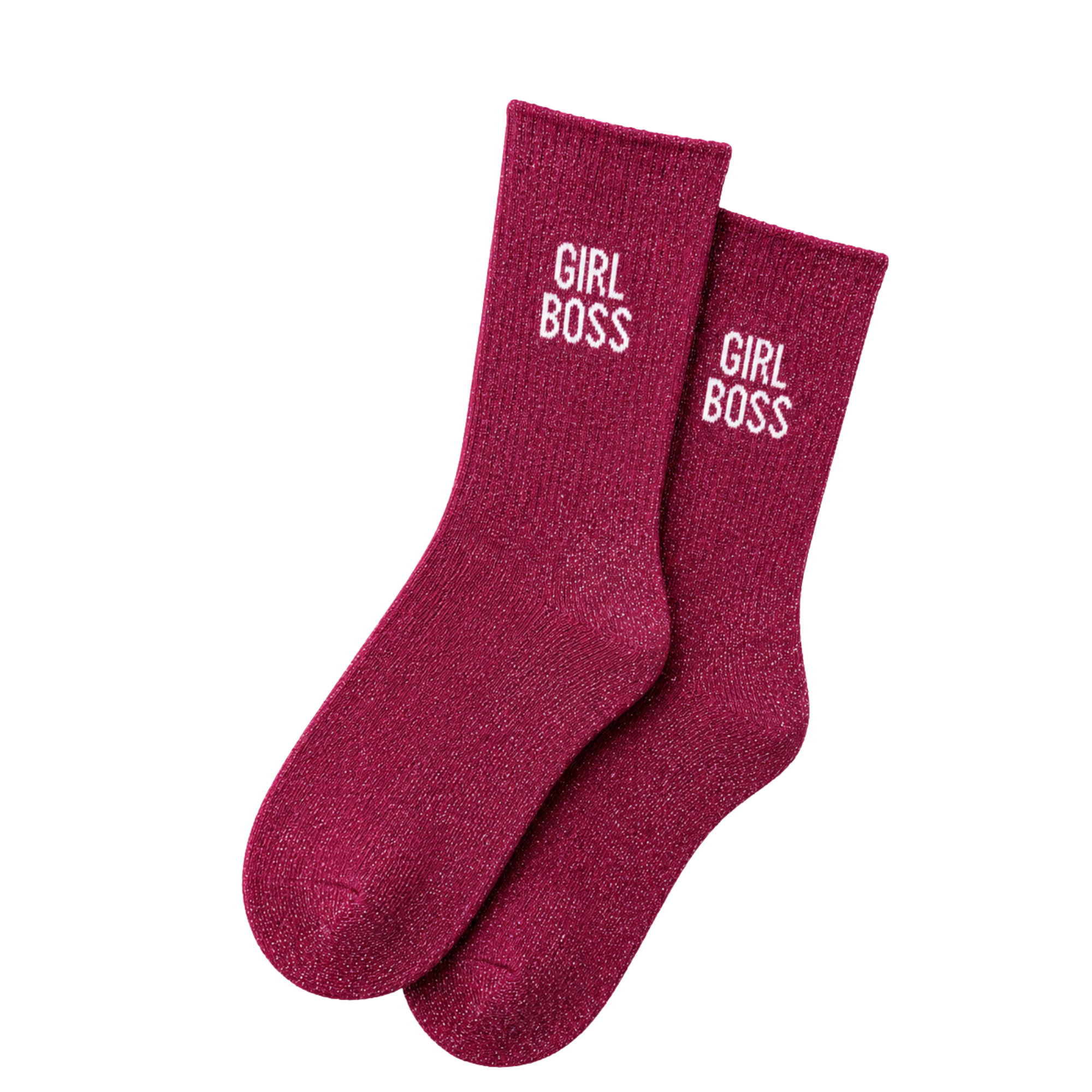 Chaussettes à paillettes GIRL BOSS