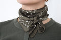 Foulard kaki