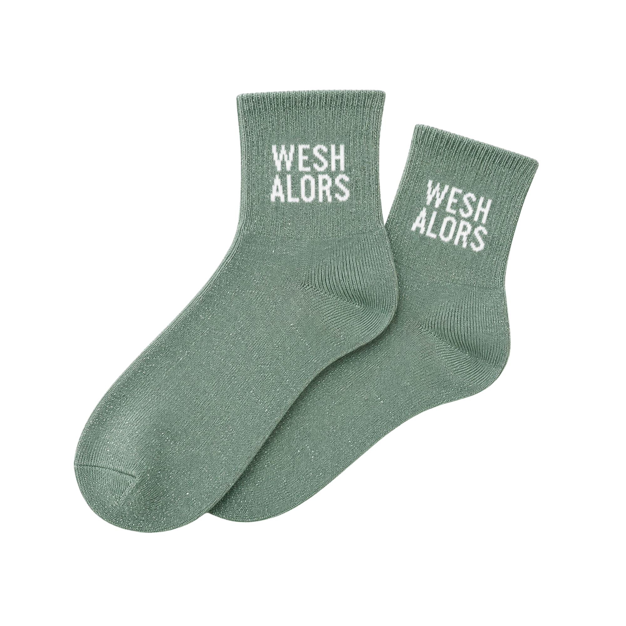 Chaussettes à paillettes WESH ALORS