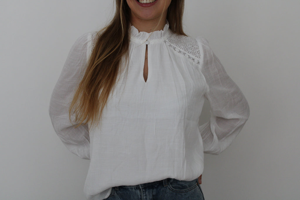 Blouse blanche