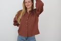 Blouse vichy rouge