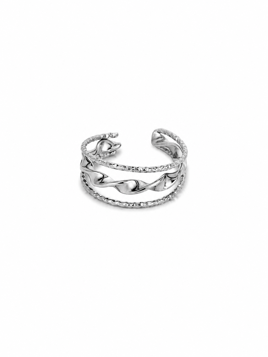 Bague argenté
