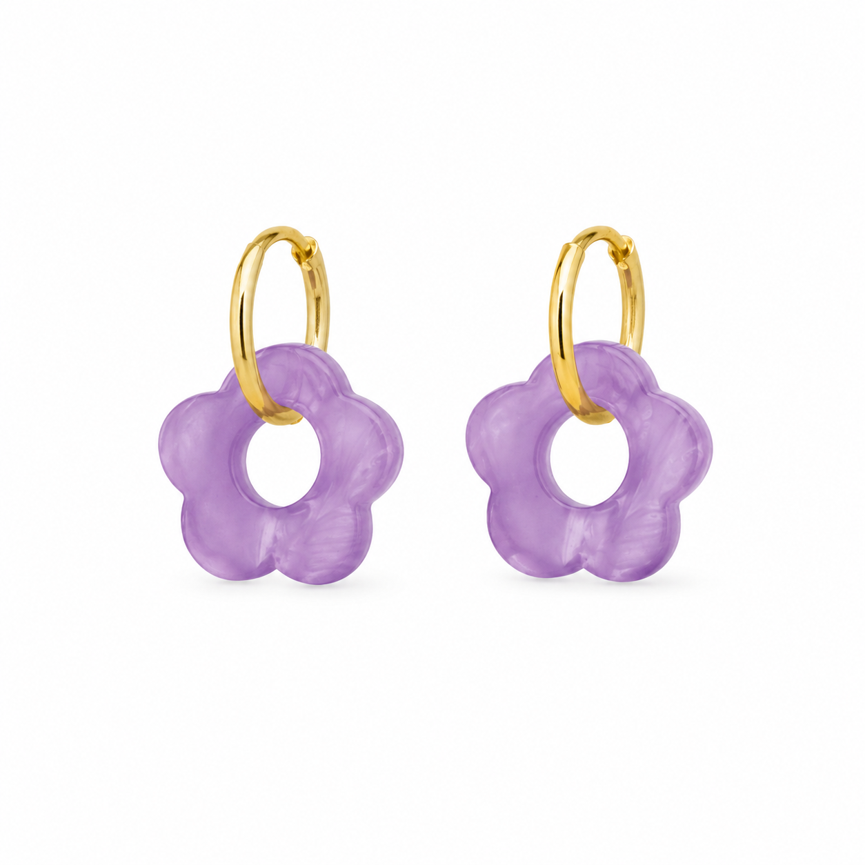 Boucles d'oreilles fleurs