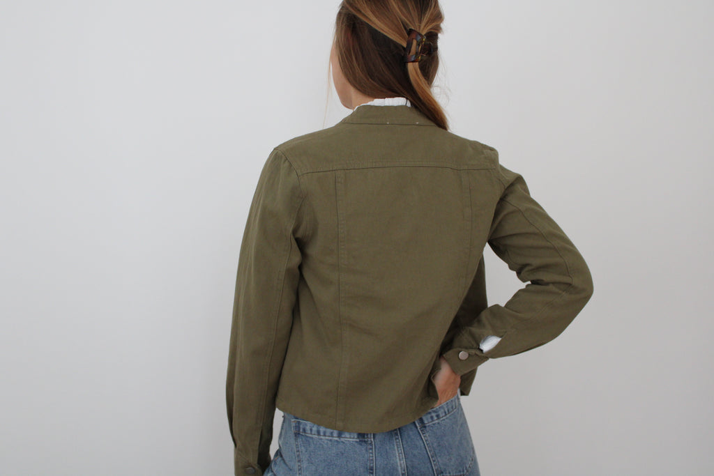 Veste Napoléon kaki