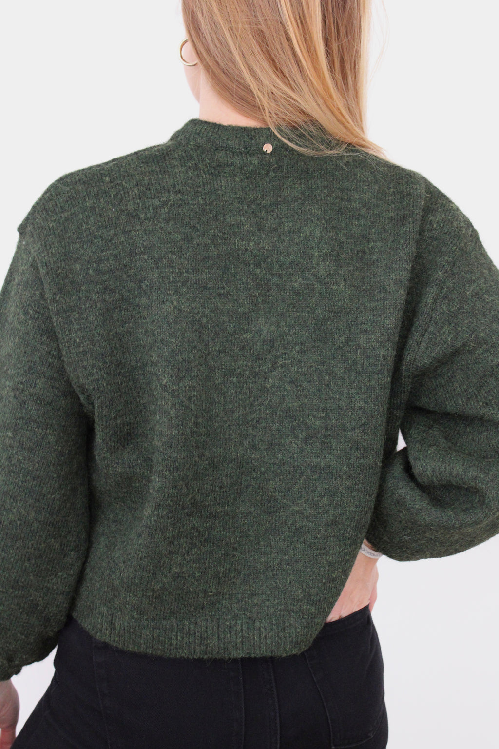 Veste noeud kaki