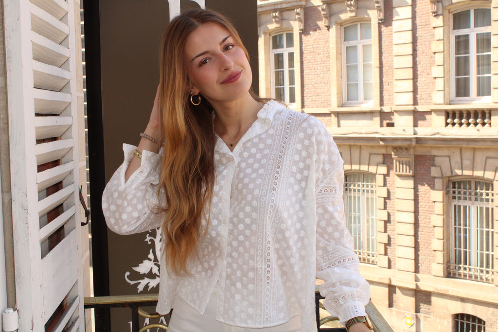 Blouse blanche