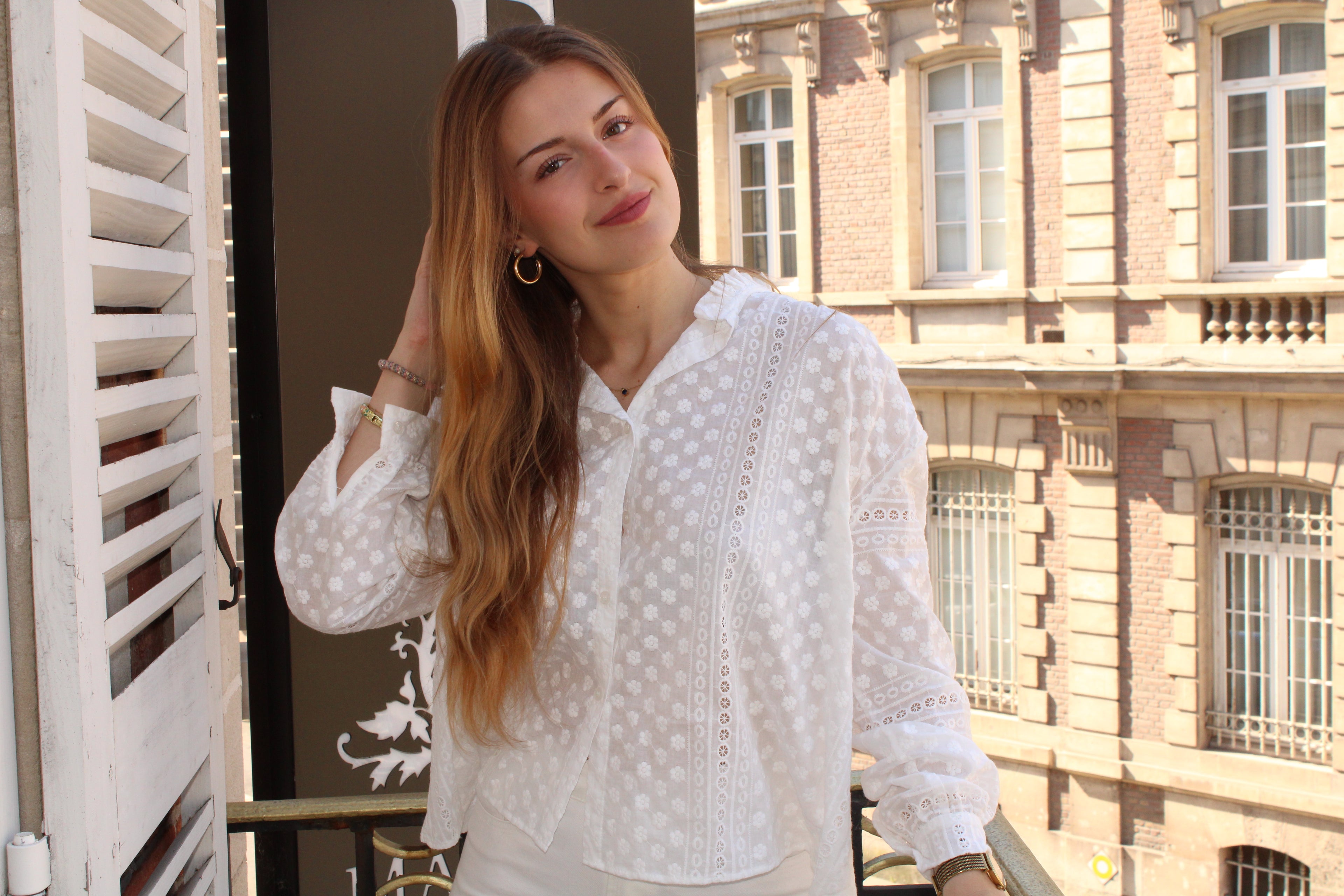Blouse blanche
