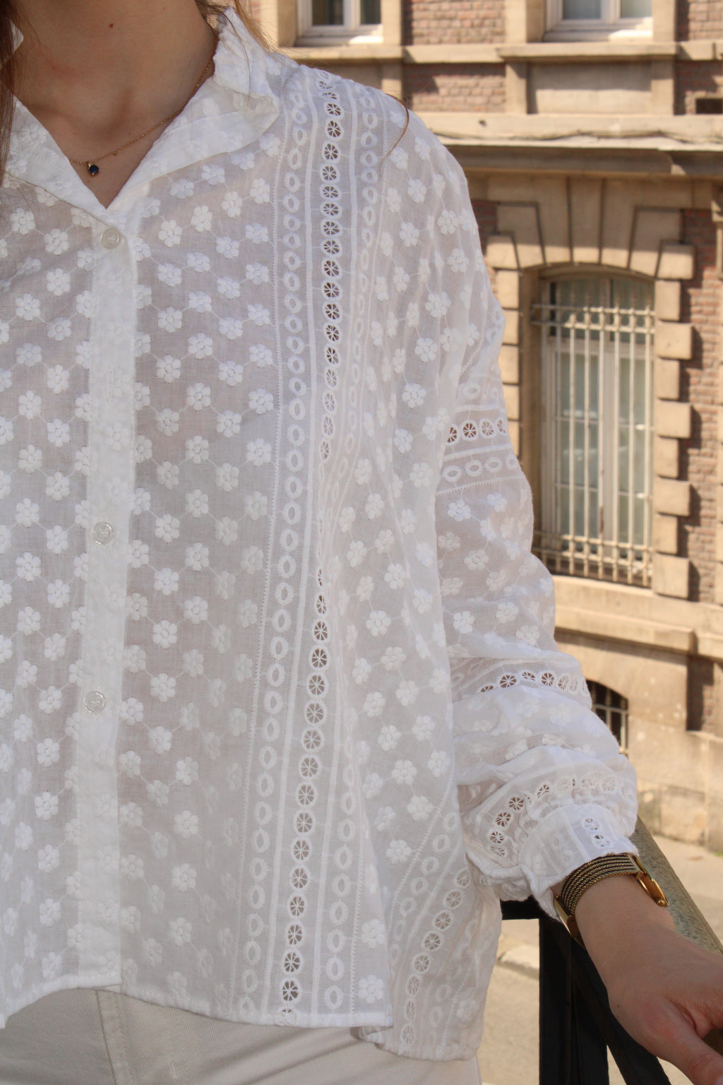 Blouse blanche