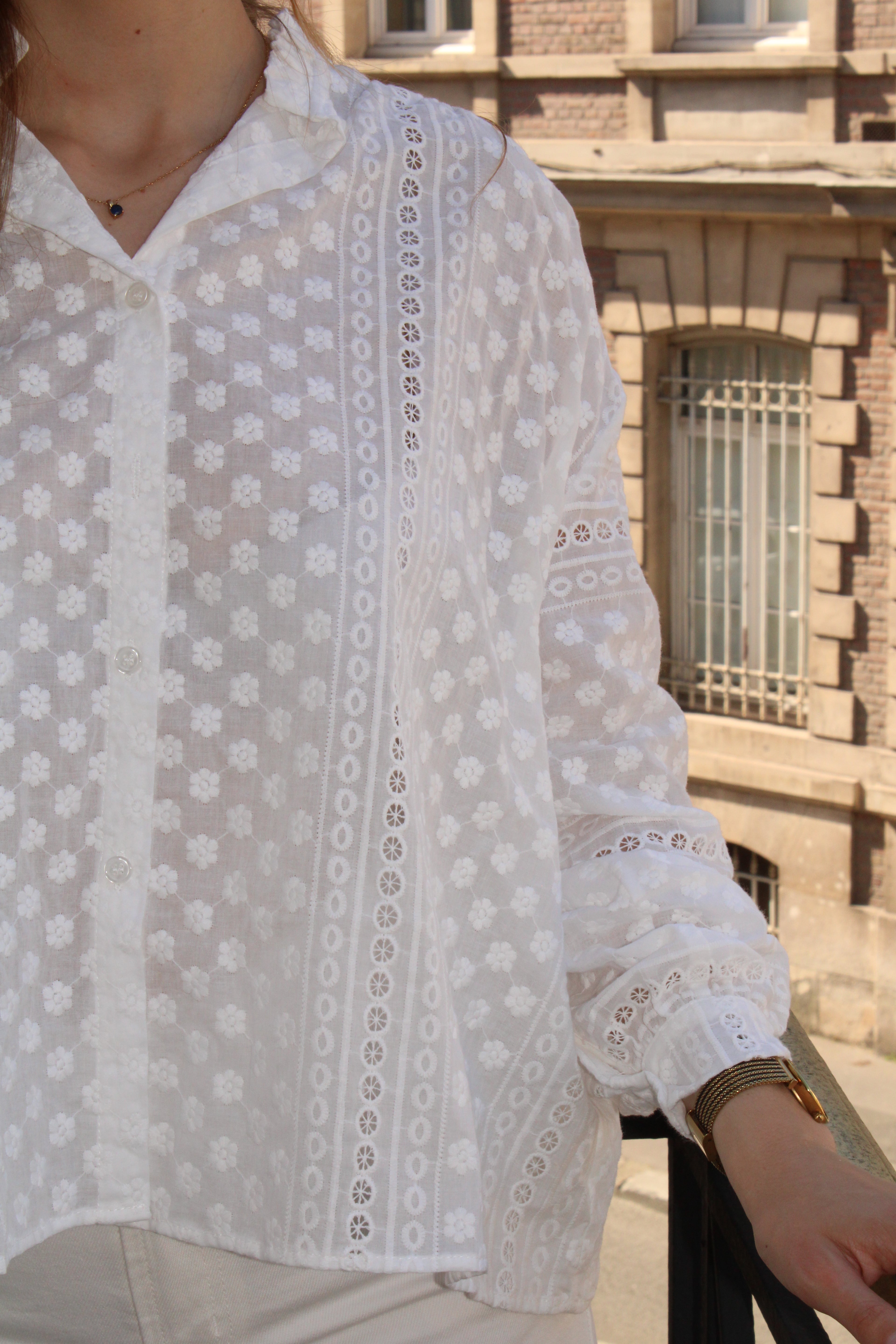 Blouse blanche