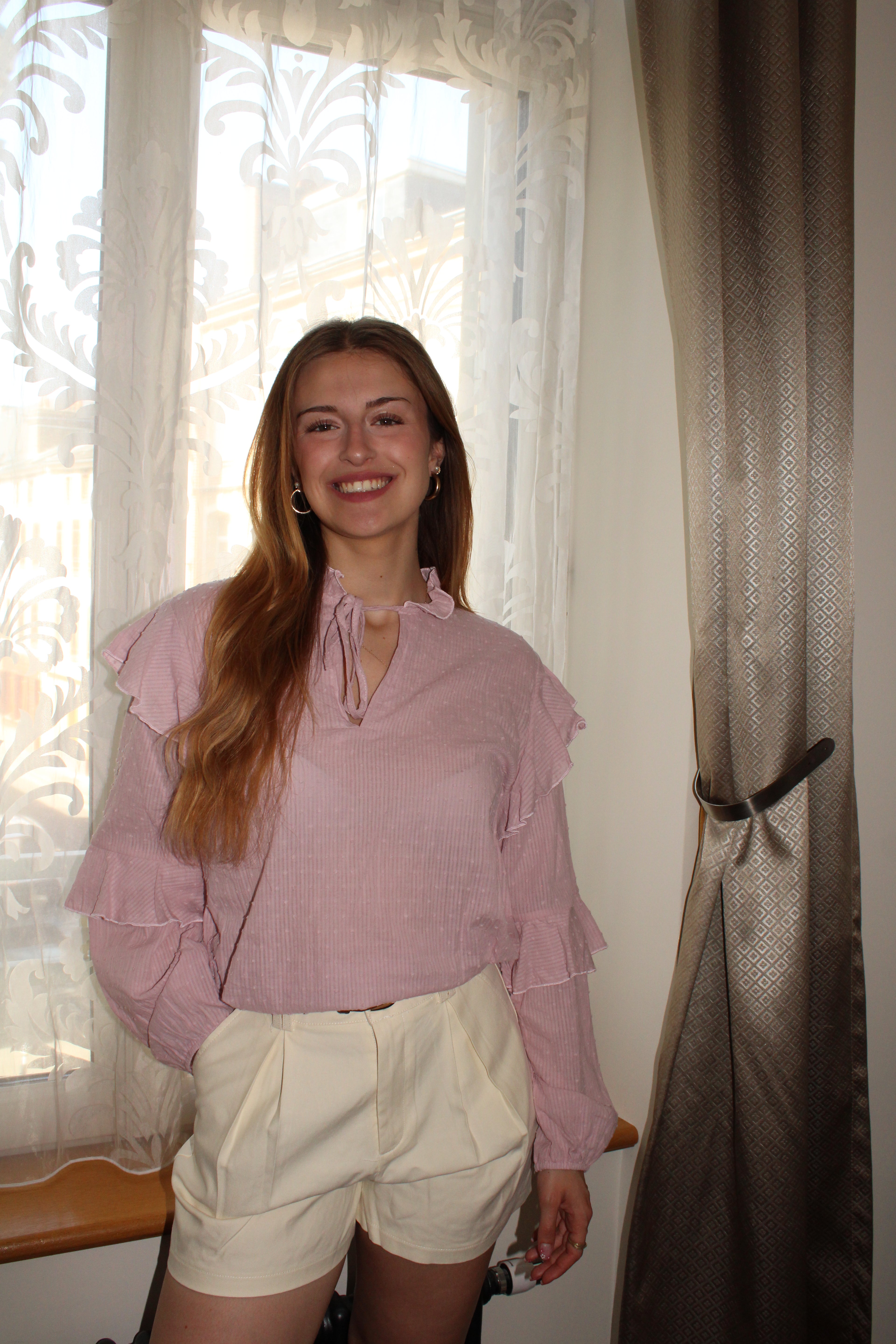 Blouse rose