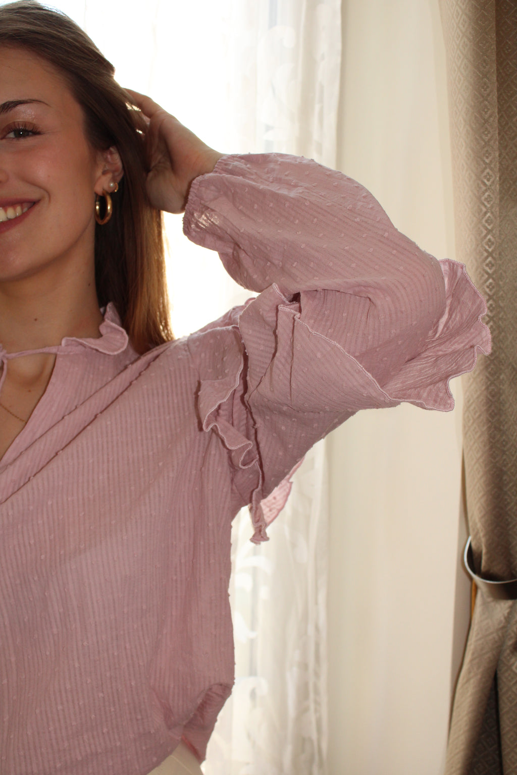 Blouse rose