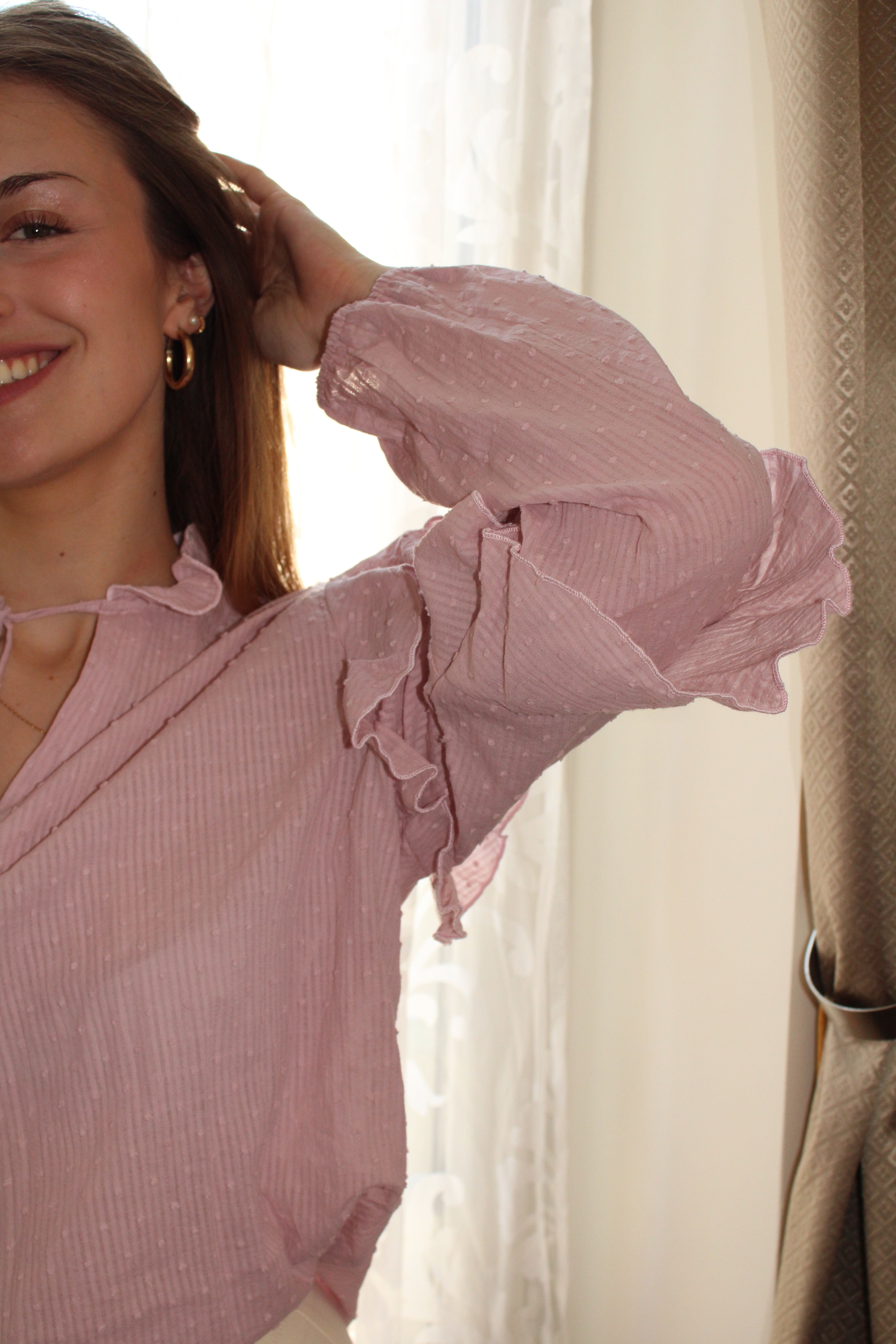 Blouse rose