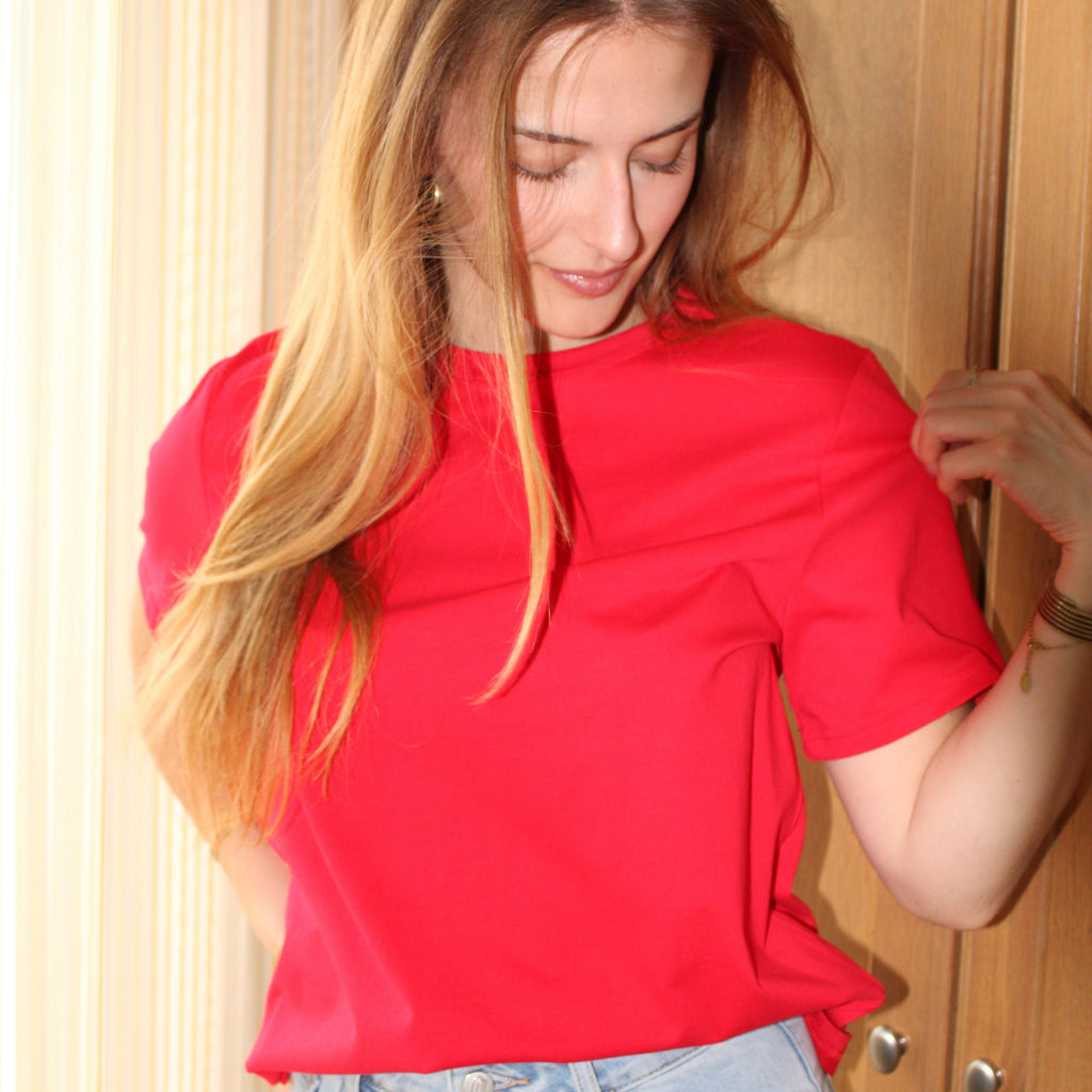 T-shirt rouge