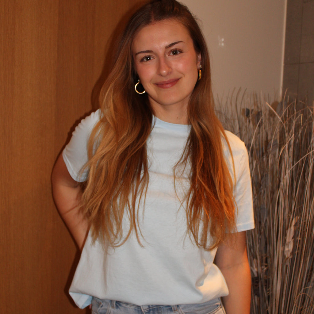 T-shirt bleu