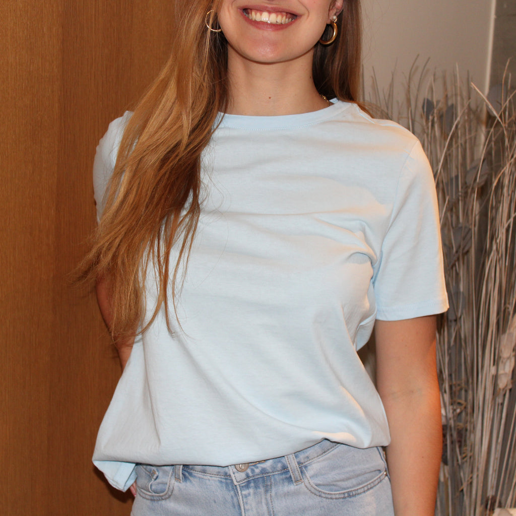 T-shirt bleu
