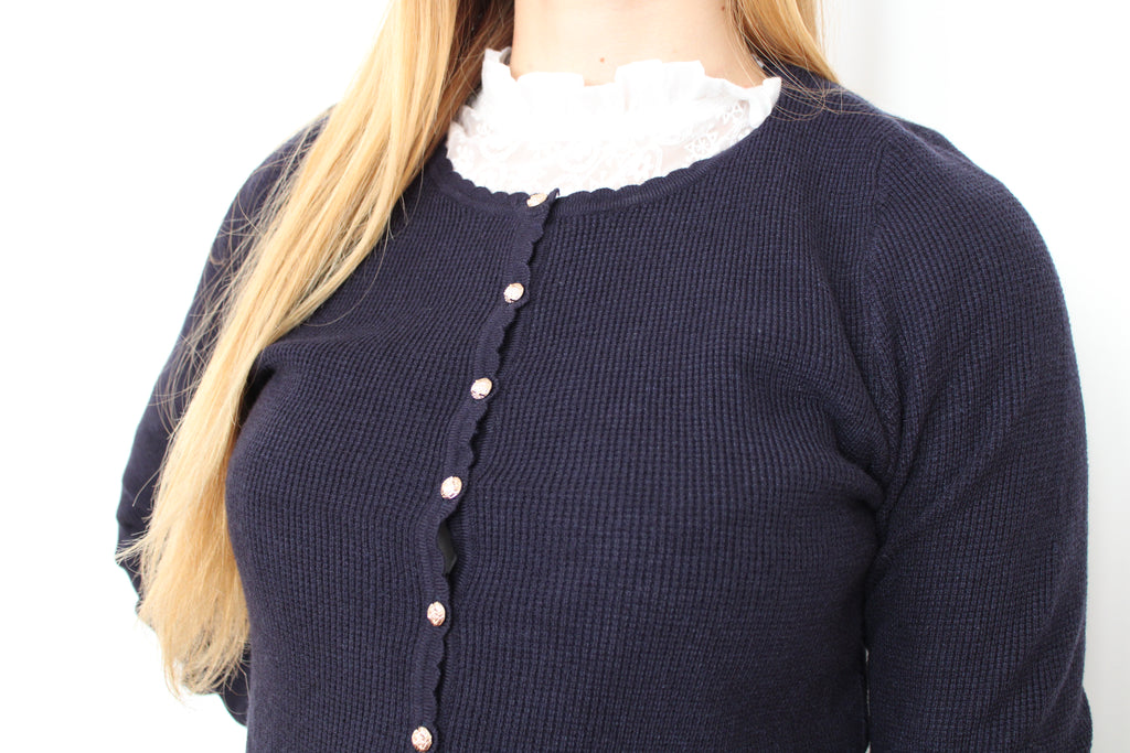 Gilet bleu marine