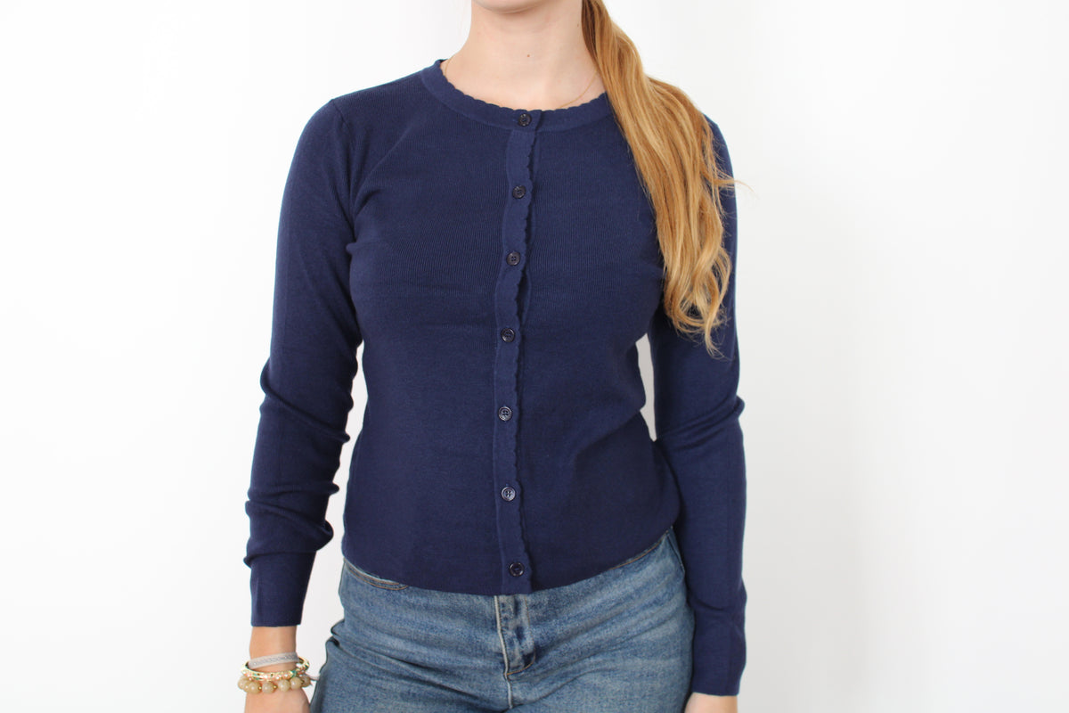 Gilet bleu marine