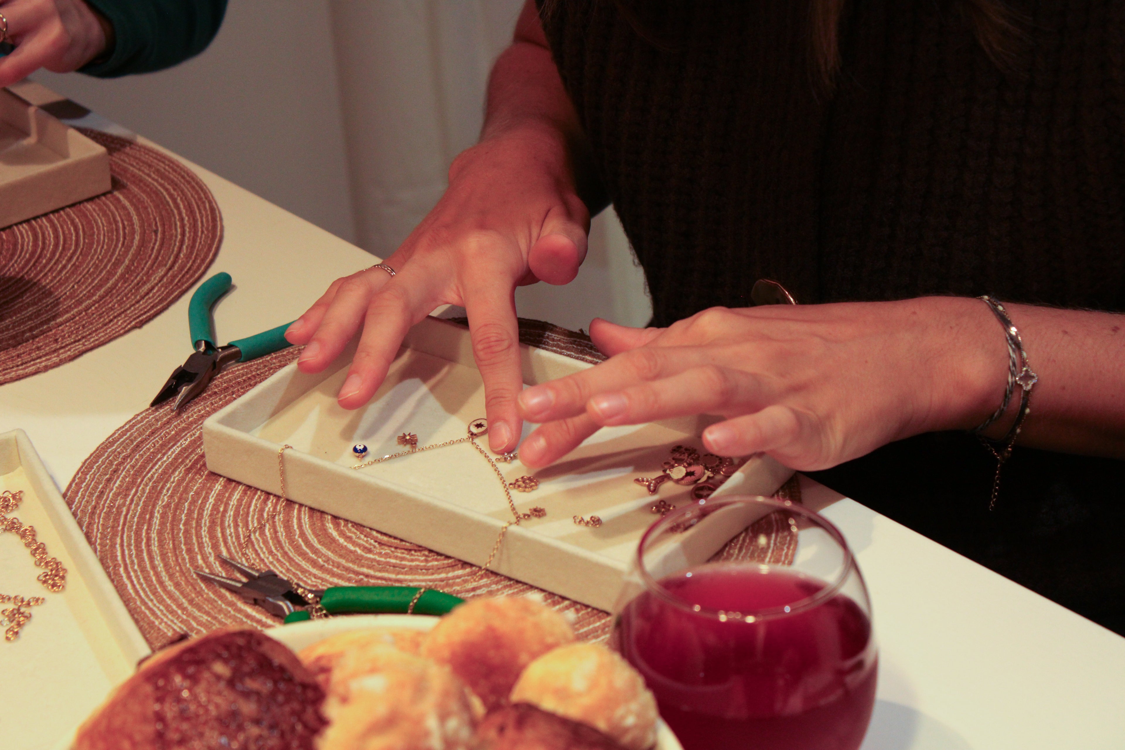 Atelier création d'un collier breloques