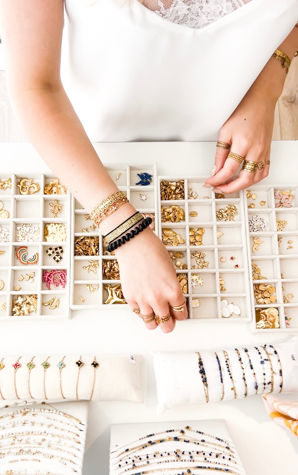 Atelier création d'un collier breloques
