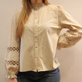 Chemise beige