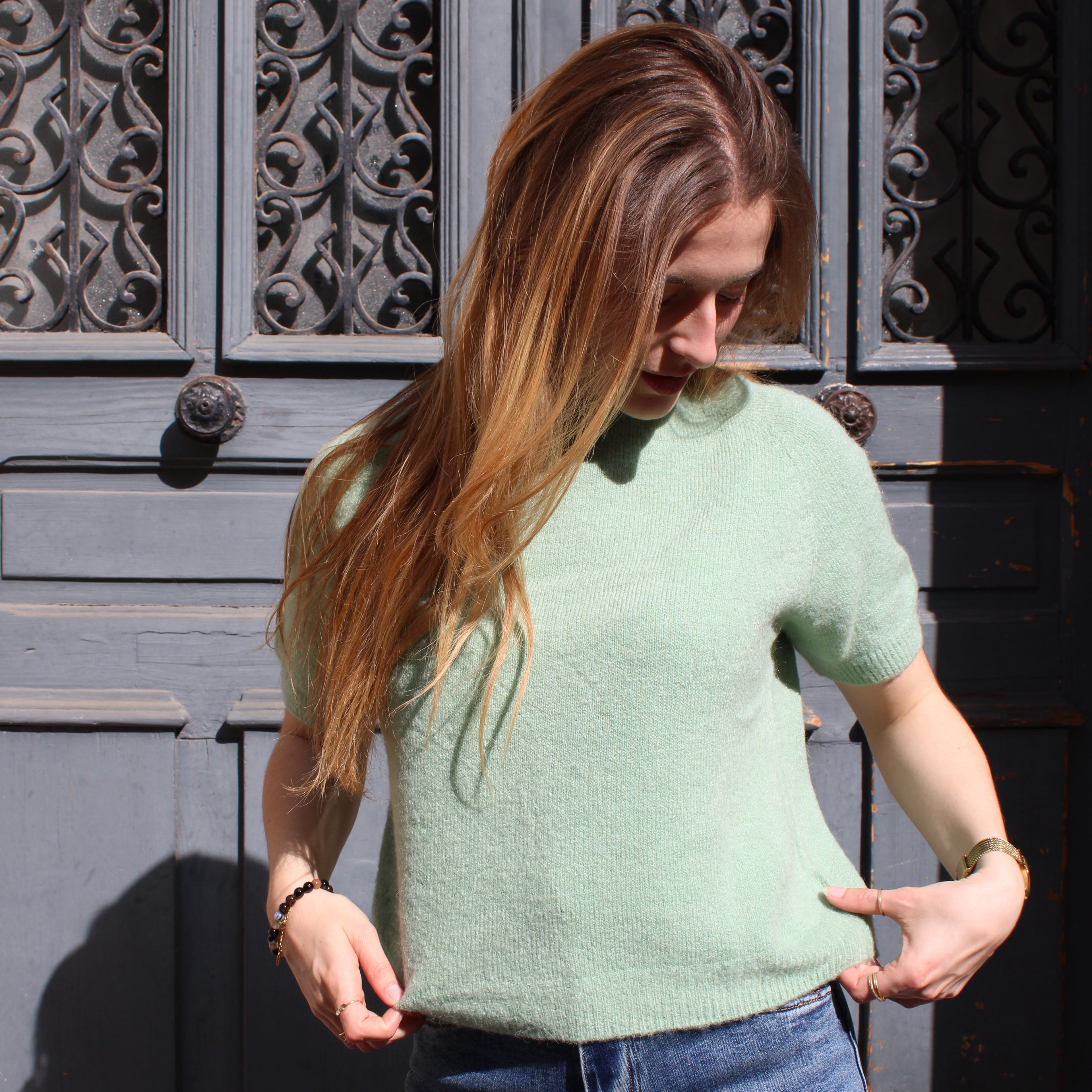 Pull manches courtes