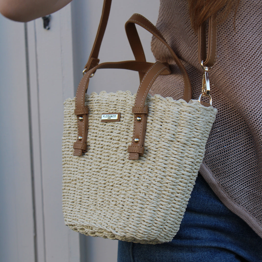Sac à main tressé