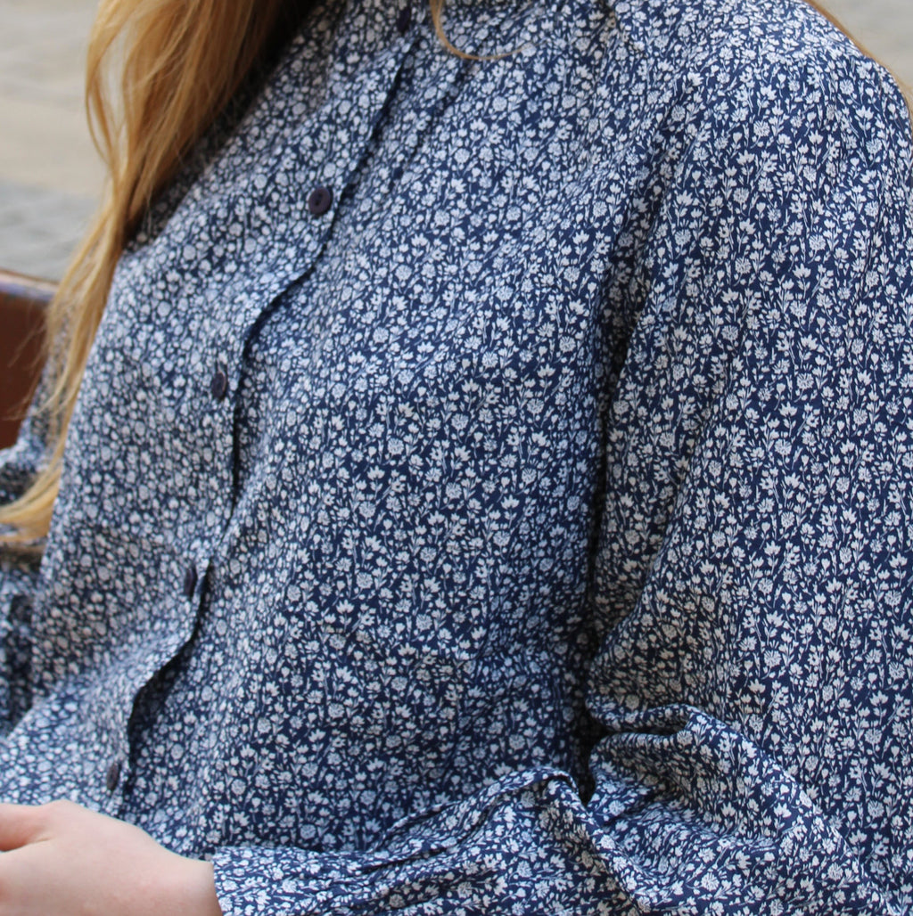 Blouse fleurie