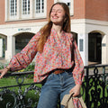 Blouse fleurie