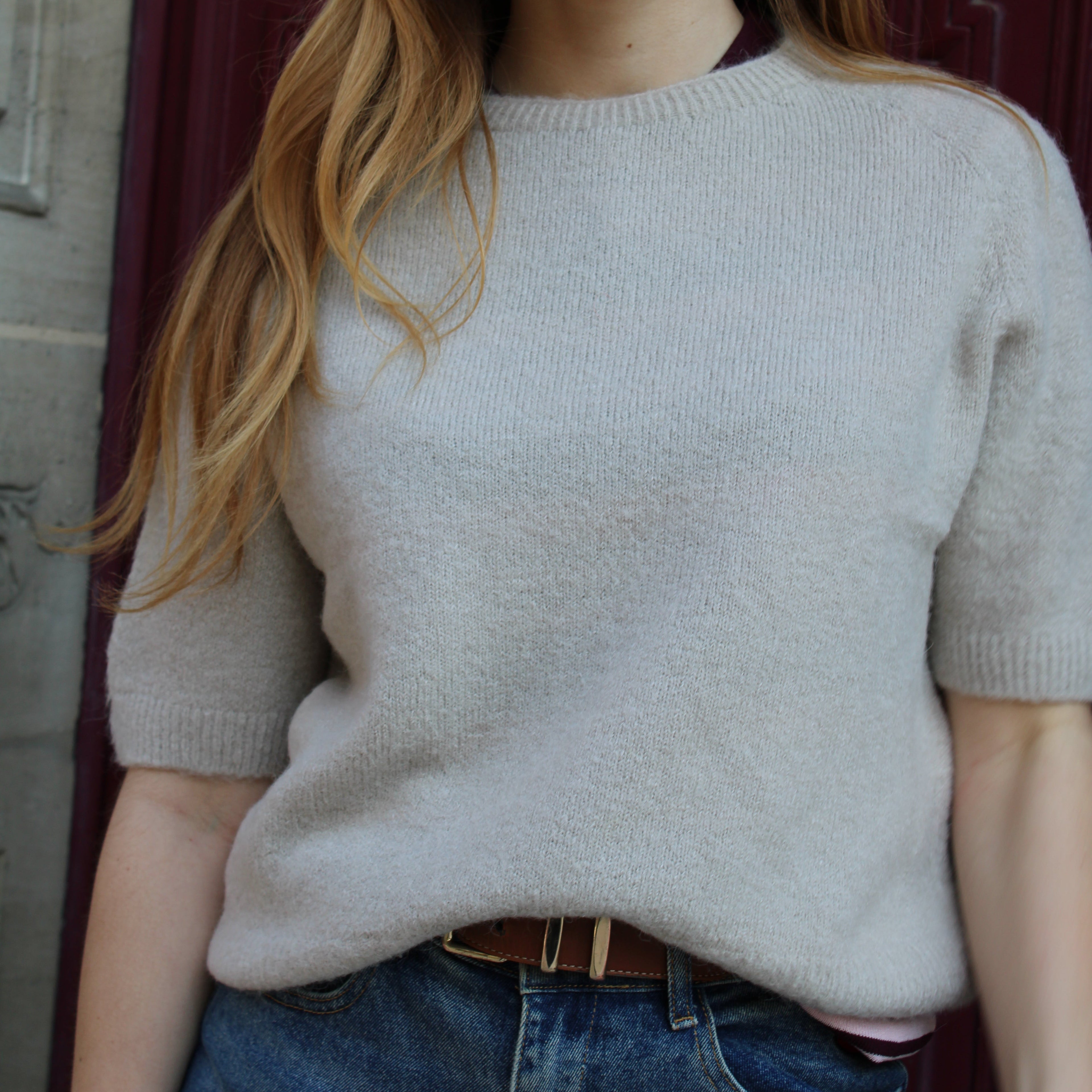 Pull manches courtes