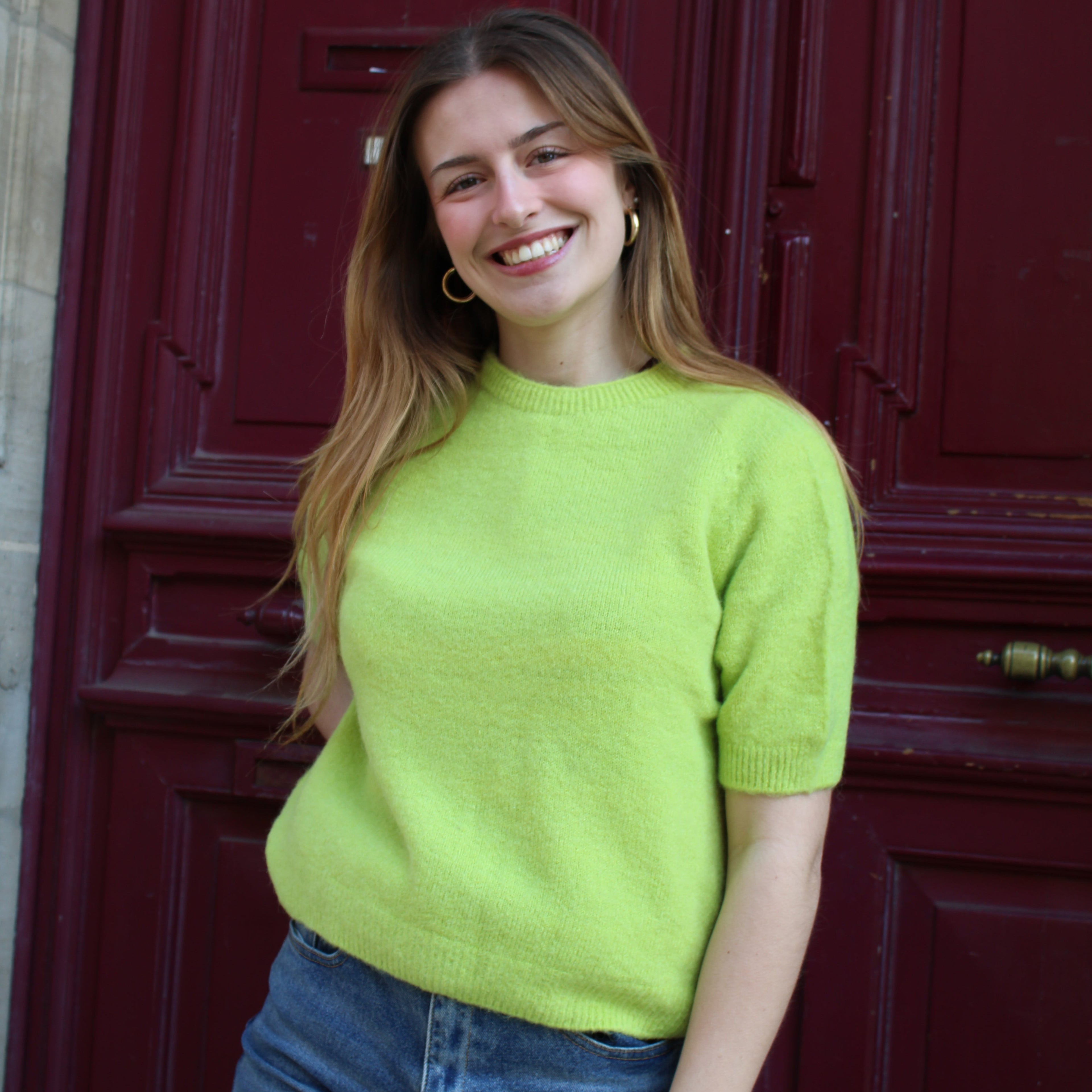 Pull manches courtes