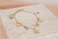 Bracelet breloques fleurs