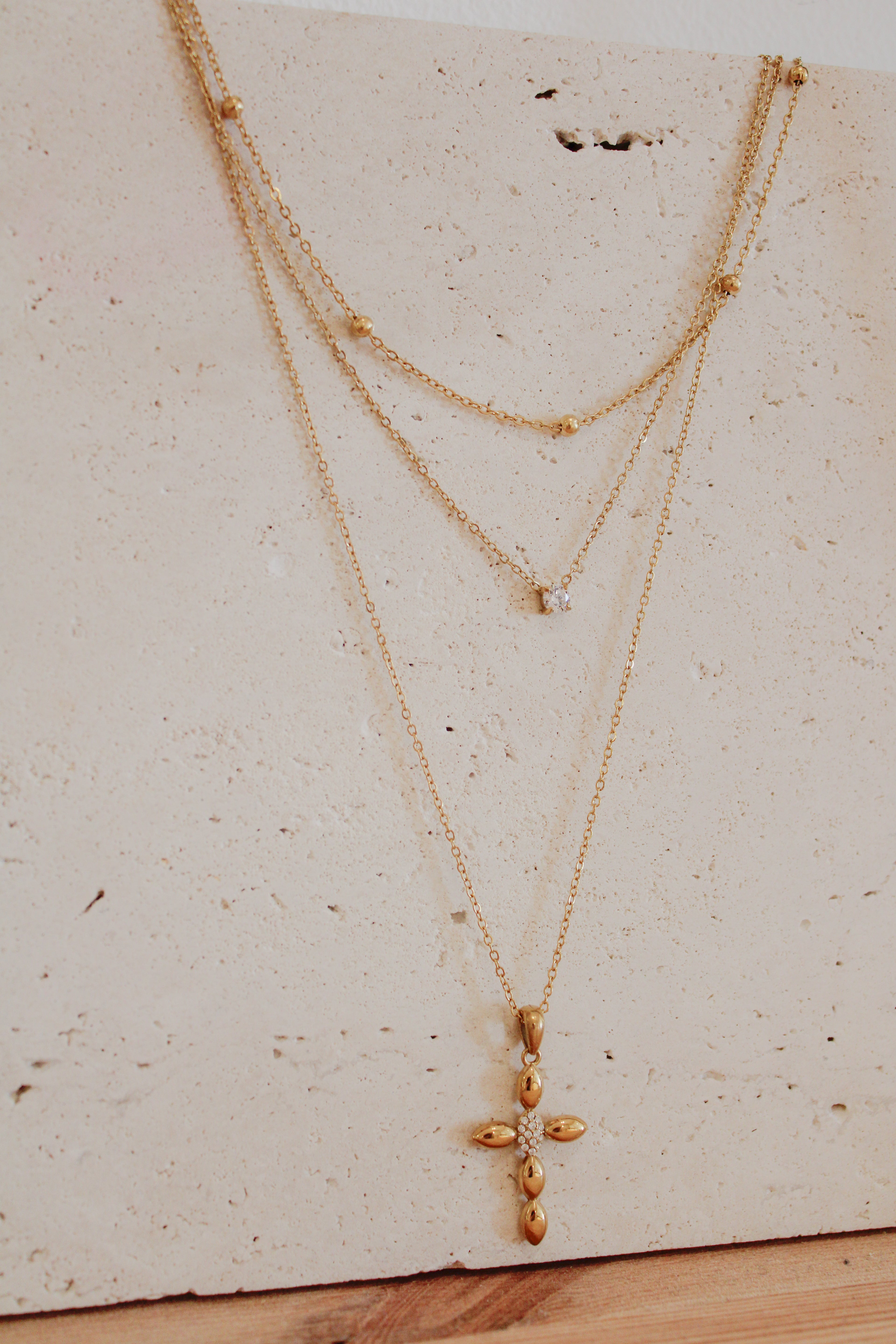 Collier 3 rangs