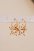 Boucles d'oreilles étoiles