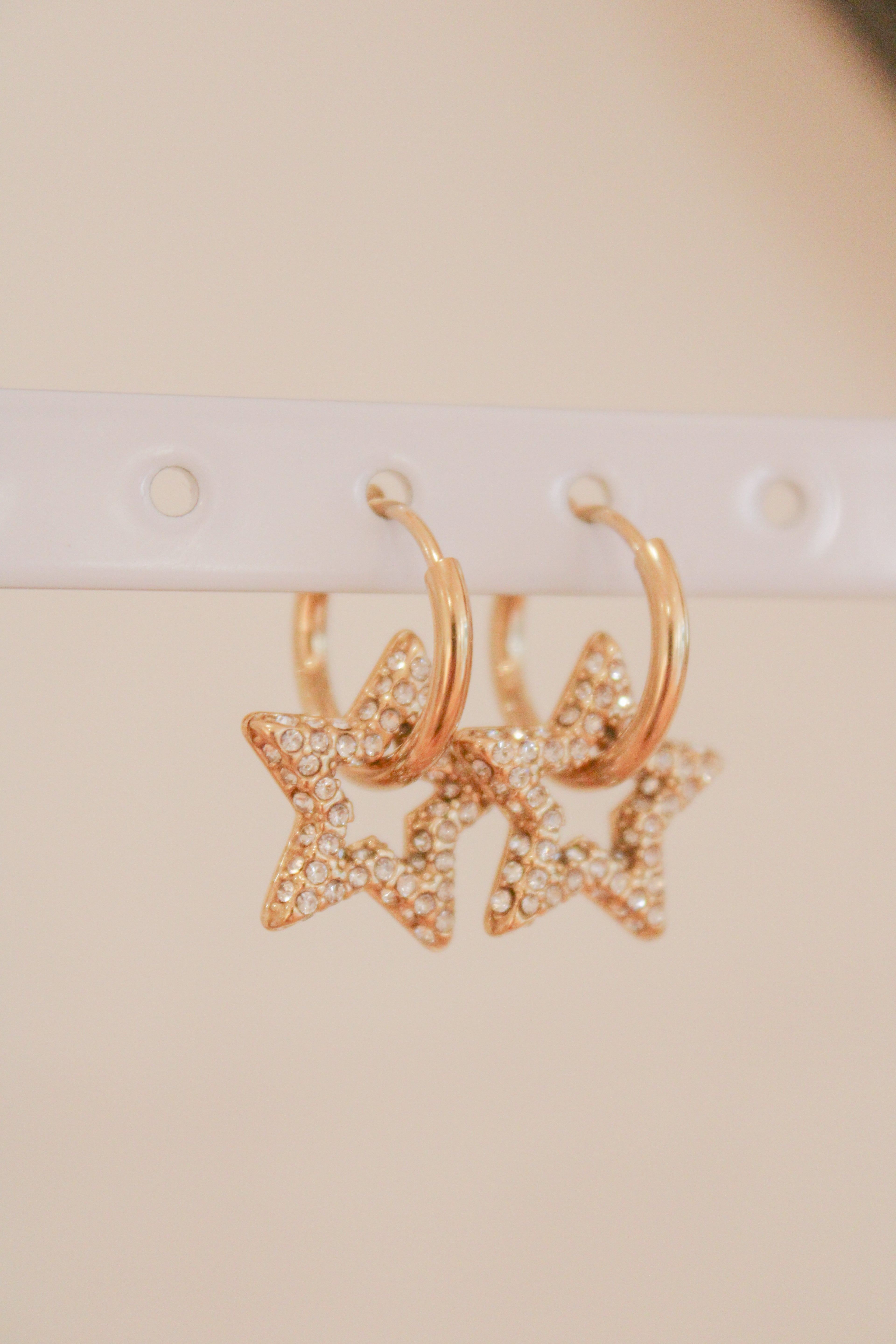 Boucles d'oreilles étoiles