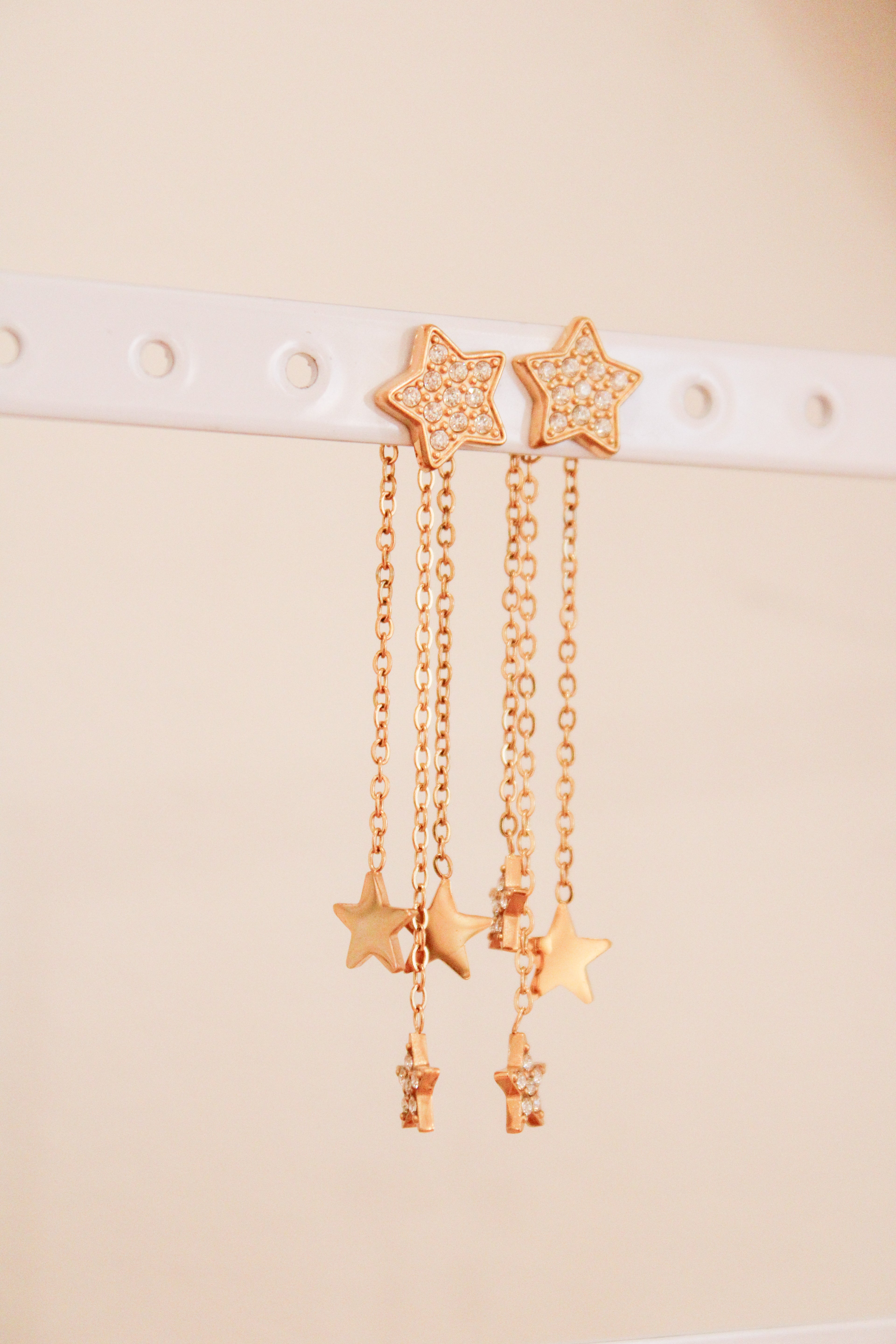 Boucles d'oreilles étoiles filantes