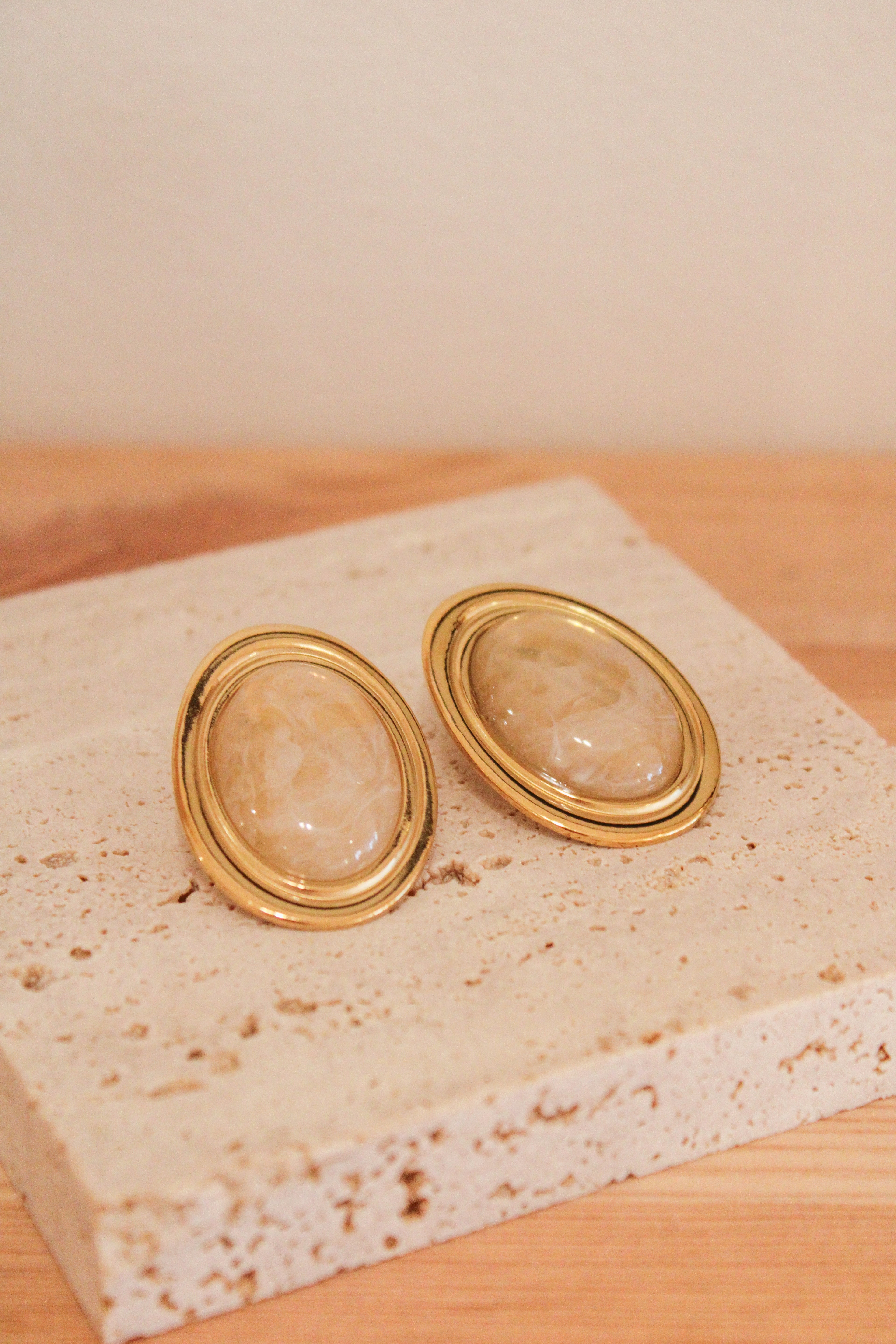 Boucles d'oreilles pierres