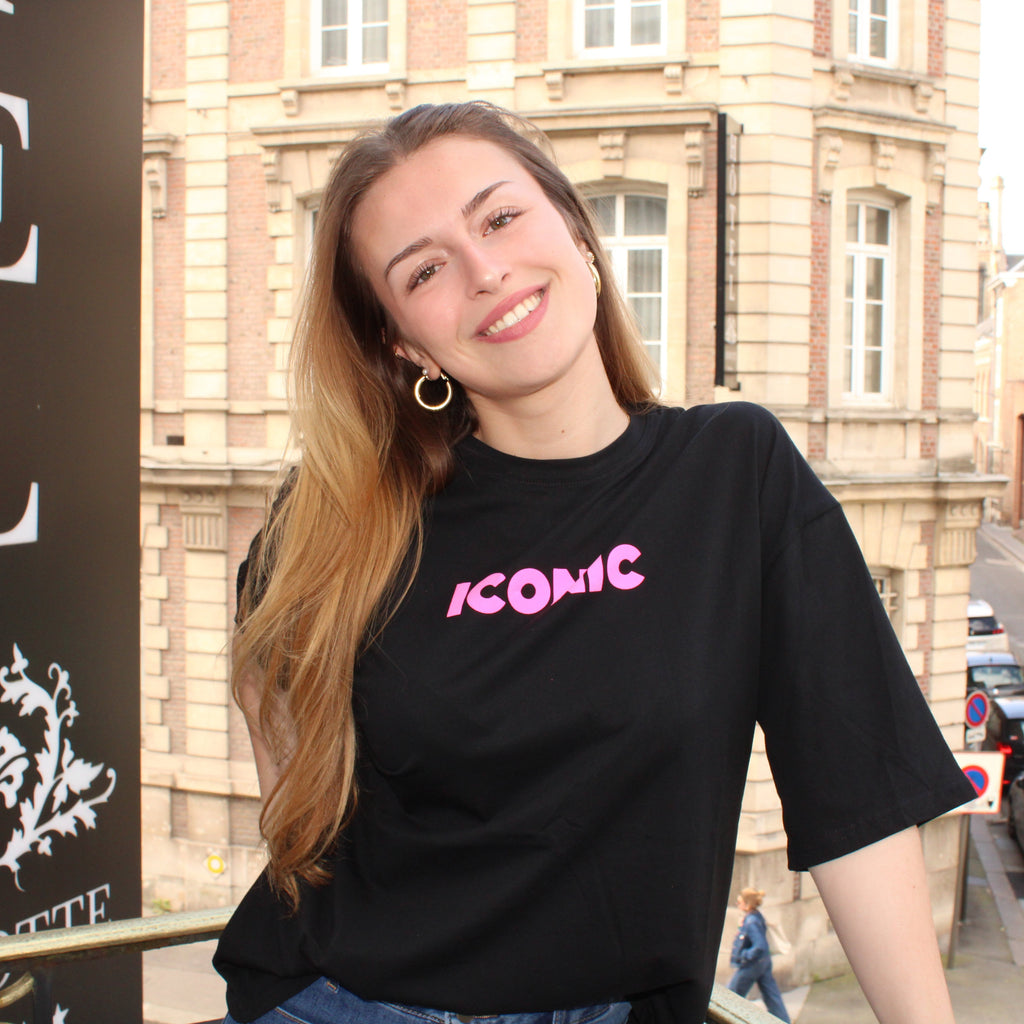 T-shirt ICONIC - Noir