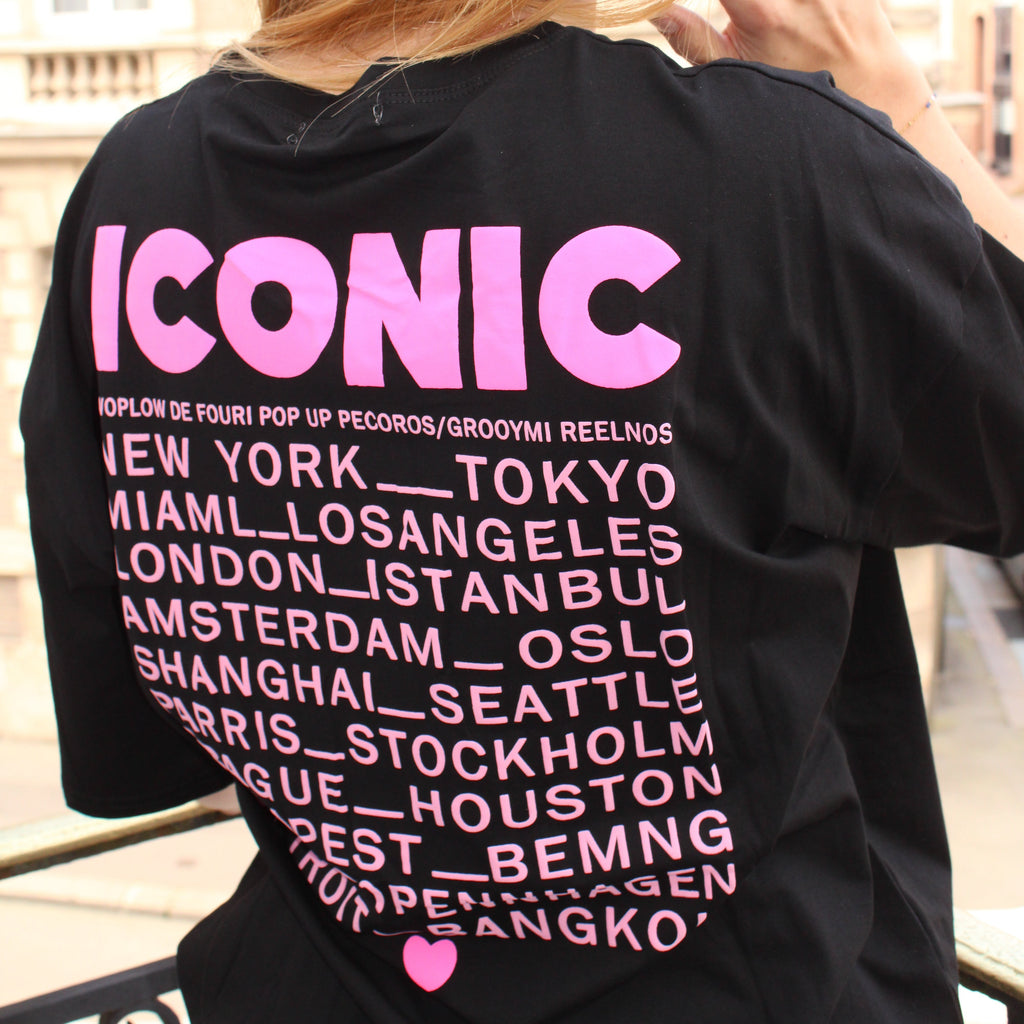 T-shirt ICONIC - Noir