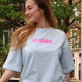 T-shirt ICONIC - Bleu clair