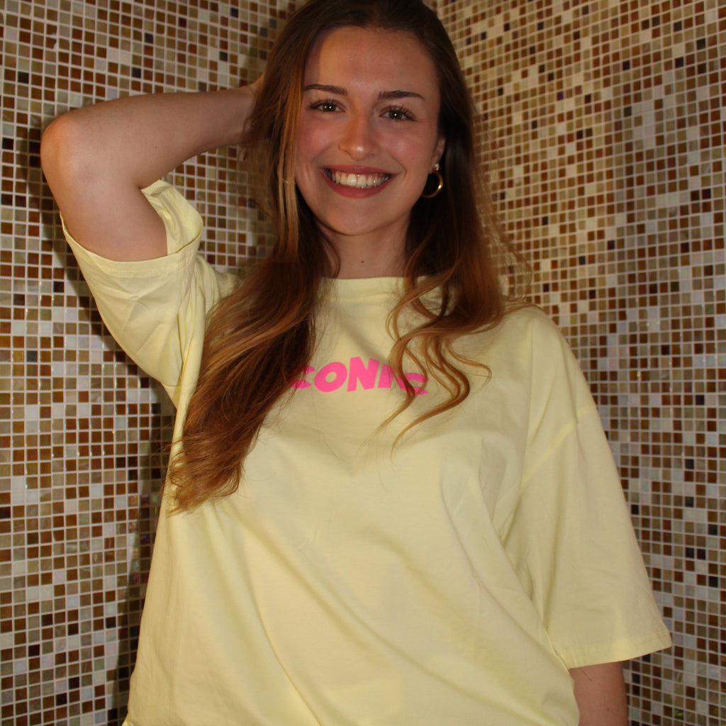 T-shirt ICONIC - Jaune