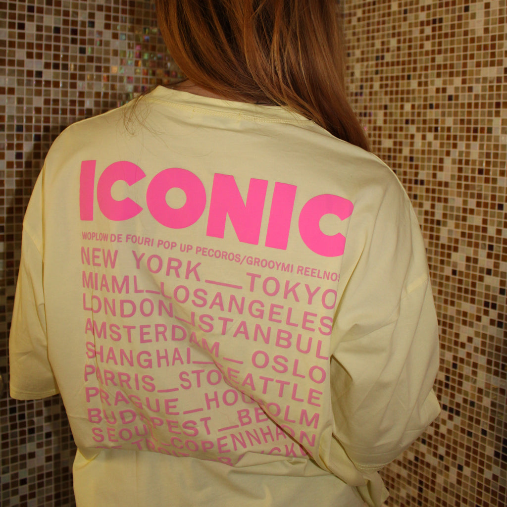 T-shirt ICONIC - Jaune