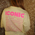T-shirt ICONIC - Jaune