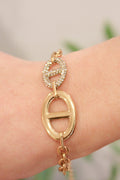 Bracelet maille marine